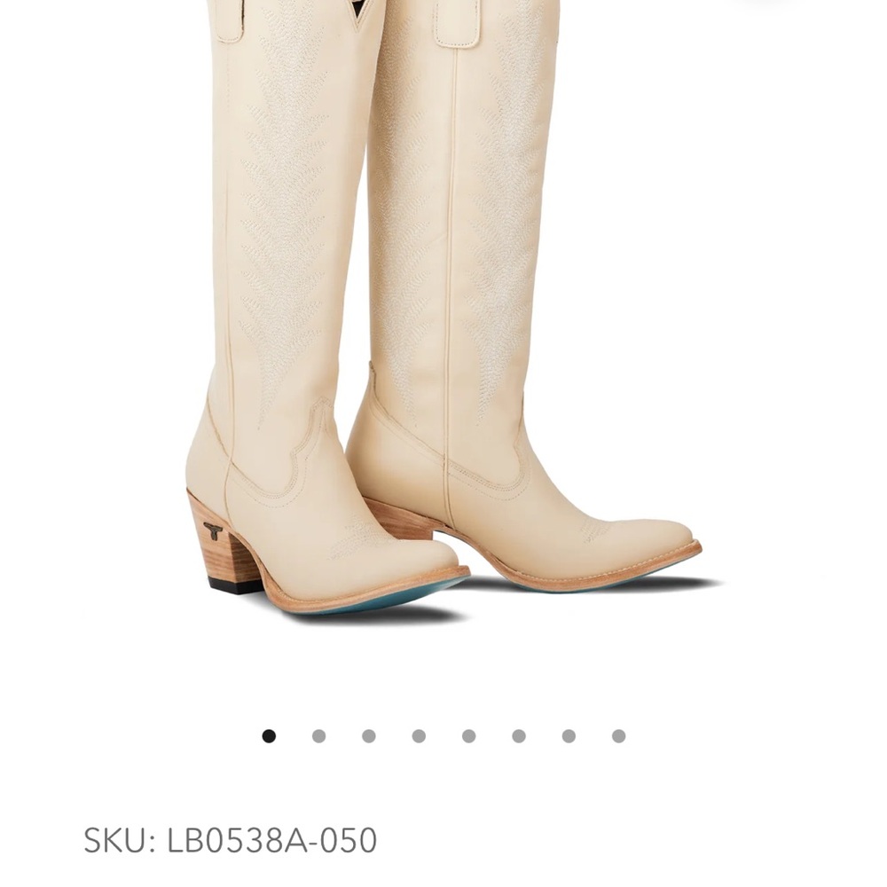 Lane Jentry Pale Ivory Boots